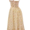 Sukienka letnia z gorsetem i nadrukiem Kelly Royal Rose Sukienka letnia z gorsetem i nadrukiem Kelly Royal Rose