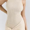 Sukienka maxi Akaia Champagne Waterfall Sukienka maxi Akaia Champagne Waterfall