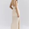 Sukienka maxi Akaia Champagne Waterfall Sukienka maxi Akaia Champagne Waterfall