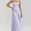 Sukienka maxi Anabella Orchid z wiązaniem Sukienka maxi Anabella Orchid z wiązaniem