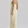 Sukienka maxi Carmine Lemon Mesh Silhouette Sukienka maxi Carmine Lemon Mesh Silhouette