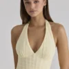 Sukienka maxi Carmine Lemon Mesh Silhouette Sukienka maxi Carmine Lemon Mesh Silhouette