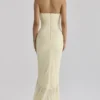 Sukienka maxi Carmine Lemon Mesh Silhouette Sukienka maxi Carmine Lemon Mesh Silhouette