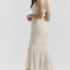 Sukienka maxi Cesca Vintage w kremowe kwiaty Sukienka maxi Cesca Vintage w kremowe kwiaty