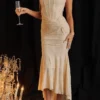 Sukienka maxi Cesca Vintage w kremowe kwiaty Sukienka maxi Cesca Vintage w kremowe kwiaty