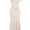 Sukienka maxi Cesca Vintage w kremowe kwiaty Sukienka maxi Cesca Vintage w kremowe kwiaty