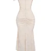 Sukienka maxi Cesca Vintage w kremowe kwiaty Sukienka maxi Cesca Vintage w kremowe kwiaty