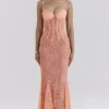 Sukienka maxi Cordelia Sorbet z koronkowymi wstawkami Sukienka maxi Cordelia Sorbet z koronkowymi wstawkami