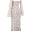 Sukienka maxi Delilah Vintage w kremowej koronce Sukienka maxi Delilah Vintage w kremowej koronce