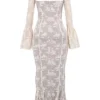 Sukienka maxi Delilah Vintage w kremowej koronce Sukienka maxi Delilah Vintage w kremowej koronce