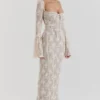 Sukienka maxi Delilah Vintage w kremowej koronce Sukienka maxi Delilah Vintage w kremowej koronce