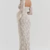Sukienka maxi Delilah Vintage w kremowej koronce Sukienka maxi Delilah Vintage w kremowej koronce