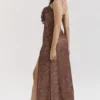 Sukienka maxi Lucianna Espresso Lace Sukienka maxi Lucianna Espresso Lace