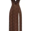 Sukienka maxi Lucianna Espresso Lace Sukienka maxi Lucianna Espresso Lace