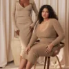 Sukienka maxi Lucille w kolorze camelowym Sukienka maxi Lucille w kolorze camelowym
