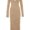 Sukienka maxi Lucille w kolorze camelowym Sukienka maxi Lucille w kolorze camelowym