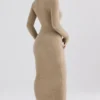 Sukienka maxi Lucille w kolorze camelowym Sukienka maxi Lucille w kolorze camelowym
