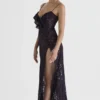 Sukienka maxi Malia Night Shade z koronką Sukienka maxi Malia Night Shade z koronką