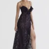 Sukienka maxi Malia Night Shade z koronką Sukienka maxi Malia Night Shade z koronką