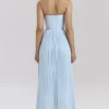 Sukienka maxi Marcella w kolorze oceanicznej błękitu Sukienka maxi Marcella w kolorze oceanicznej błękitu