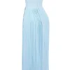 Sukienka maxi Marcella w kolorze oceanicznej błękitu Sukienka maxi Marcella w kolorze oceanicznej błękitu