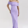 Sukienka maxi Micah Orchid Ladder Knit Sukienka maxi Micah Orchid Ladder Knit