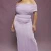 Sukienka maxi Micah Orchid Ladder Knit Sukienka maxi Micah Orchid Ladder Knit