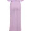 Sukienka maxi Micah Orchid Ladder Knit Sukienka maxi Micah Orchid Ladder Knit