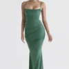 Sukienka maxi Milena Forest Gorsety Sukienka maxi Milena Forest Gorsety