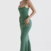 Sukienka maxi Milena Forest Gorsety Sukienka maxi Milena Forest Gorsety