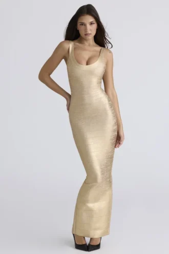 Sukienka maxi OG Gold Bandage Sukienka maxi OG Gold Bandage