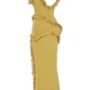Sukienka maxi Pixie Olive Ruffle Sukienka maxi Pixie Olive Ruffle