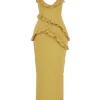 Sukienka maxi Pixie Olive Ruffle Sukienka maxi Pixie Olive Ruffle