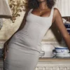 Sukienka maxi Rea Smoke Bodycon Sukienka maxi Rea Smoke Bodycon