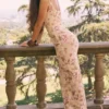 Sukienka maxi Robina z nadrukiem Honeyflower Sukienka maxi Robina z nadrukiem Honeyflower