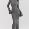 Sukienka maxi Sancha Steel Metallic Sukienka maxi Sancha Steel Metallic