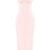 Sukienka maxi Stefania Soft Peach Gorsety Sukienka maxi Stefania Soft Peach Gorsety