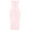Sukienka maxi Stefania Soft Peach Gorsety Sukienka maxi Stefania Soft Peach Gorsety