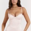 Sukienka maxi Stefania Soft Peach Gorsety Sukienka maxi Stefania Soft Peach Gorsety
