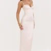 Sukienka maxi Stefania Soft Peach Gorsety Sukienka maxi Stefania Soft Peach Gorsety