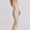 Sukienka maxi The Body Champagne Bandage – edycja limitowana Sukienka maxi The Body Champagne Bandage – edycja limitowana