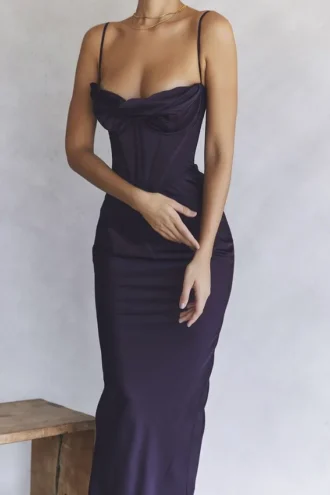 Sukienka maxi z gorsetem „Charmaine Night Shade” Sukienka maxi z gorsetem „Charmaine Night Shade”
