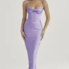 Sukienka maxi z gorsetem Charmaine w kolorze lawendowym Sukienka maxi z gorsetem Charmaine w kolorze lawendowym