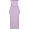 Sukienka maxi z gorsetem Charmaine w kolorze lawendowym Sukienka maxi z gorsetem Charmaine w kolorze lawendowym