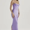 Sukienka maxi z gorsetem Charmaine w kolorze lawendowym Sukienka maxi z gorsetem Charmaine w kolorze lawendowym