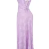 Sukienka maxi z koronkowym tyłem w kwiatowy wzór Seren Orchid Sukienka maxi z koronkowym tyłem w kwiatowy wzór Seren Orchid