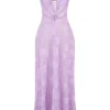Sukienka maxi z koronkowym tyłem w kwiatowy wzór Seren Orchid Sukienka maxi z koronkowym tyłem w kwiatowy wzór Seren Orchid