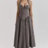 Sukienka midi Coquette Smoke Halter Sukienka midi Coquette Smoke Halter