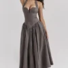 Sukienka midi Coquette Smoke Halter Sukienka midi Coquette Smoke Halter