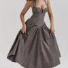 Sukienka midi Coquette Smoke Halter Sukienka midi Coquette Smoke Halter
